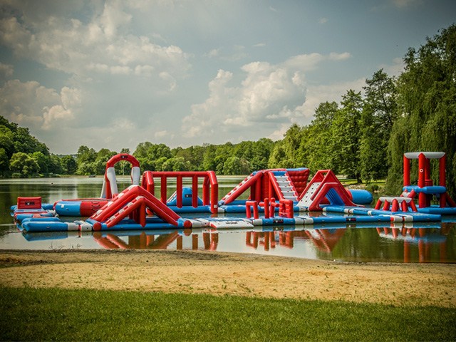  PVC Complete Set Leisure Inflatable Aqua Park，Loniv Water Sport Parks BY-IWP-066